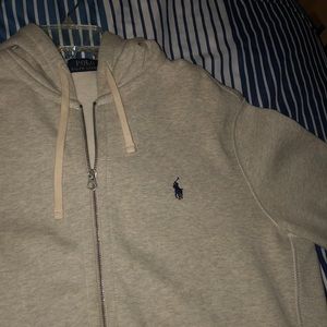 Polo Ralph Lauren Zip-Up Sweater Gray
